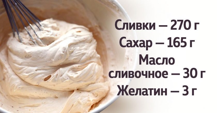 Как приготовить крем-мороженое с карамельным вкусом